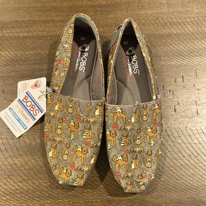 NWT Bobs from Skecher Dog and Cat design Size 8m